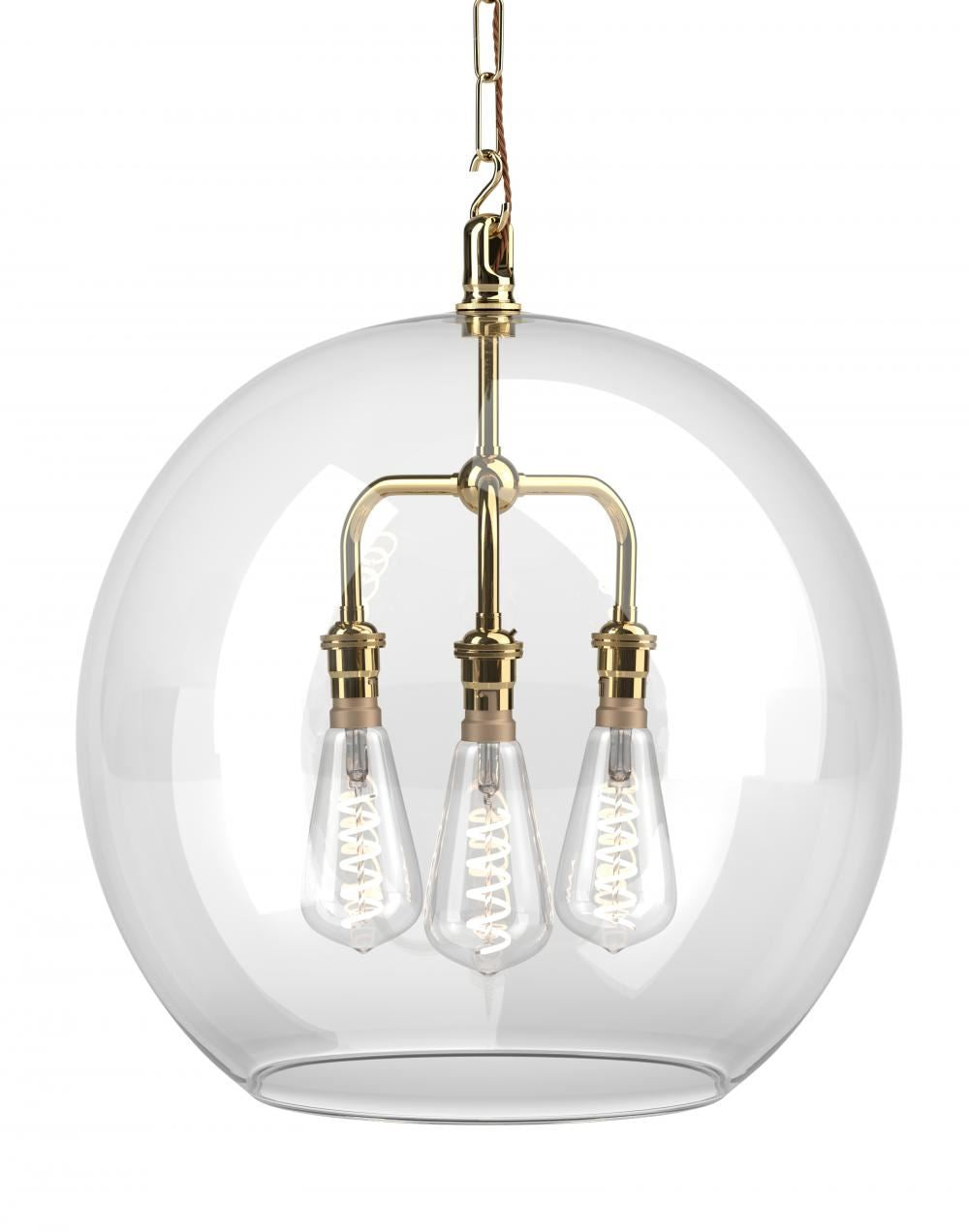 Fritz Fryer Hereford 3 Way Pendant Light
