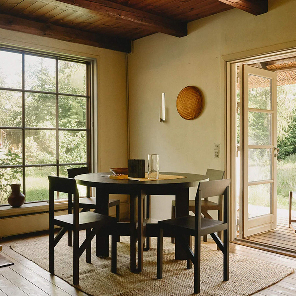 Frama Farmhouse Trestle Dining Table - Round