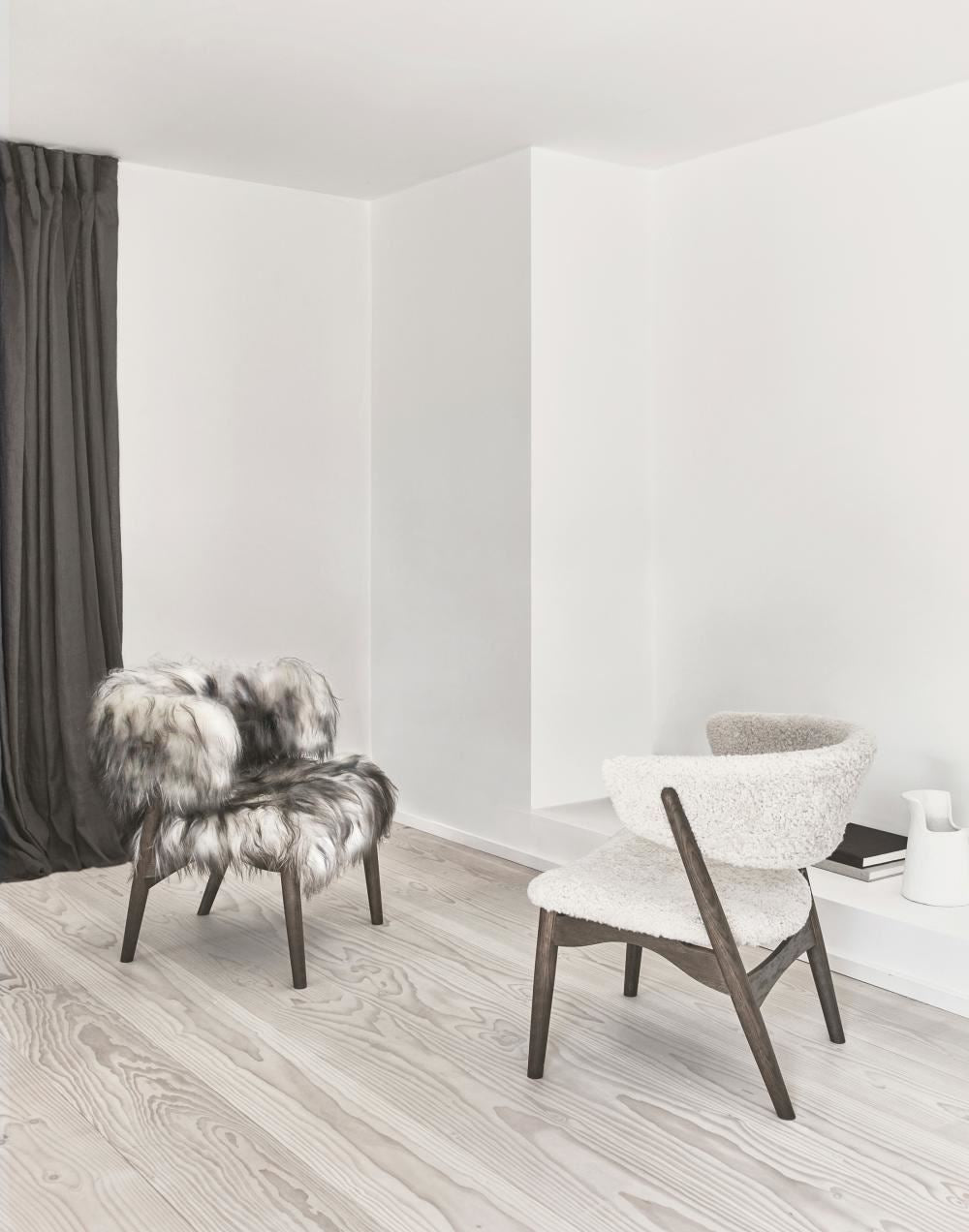 Sibast No 7 Lounge Chair - Sheepskin Edition