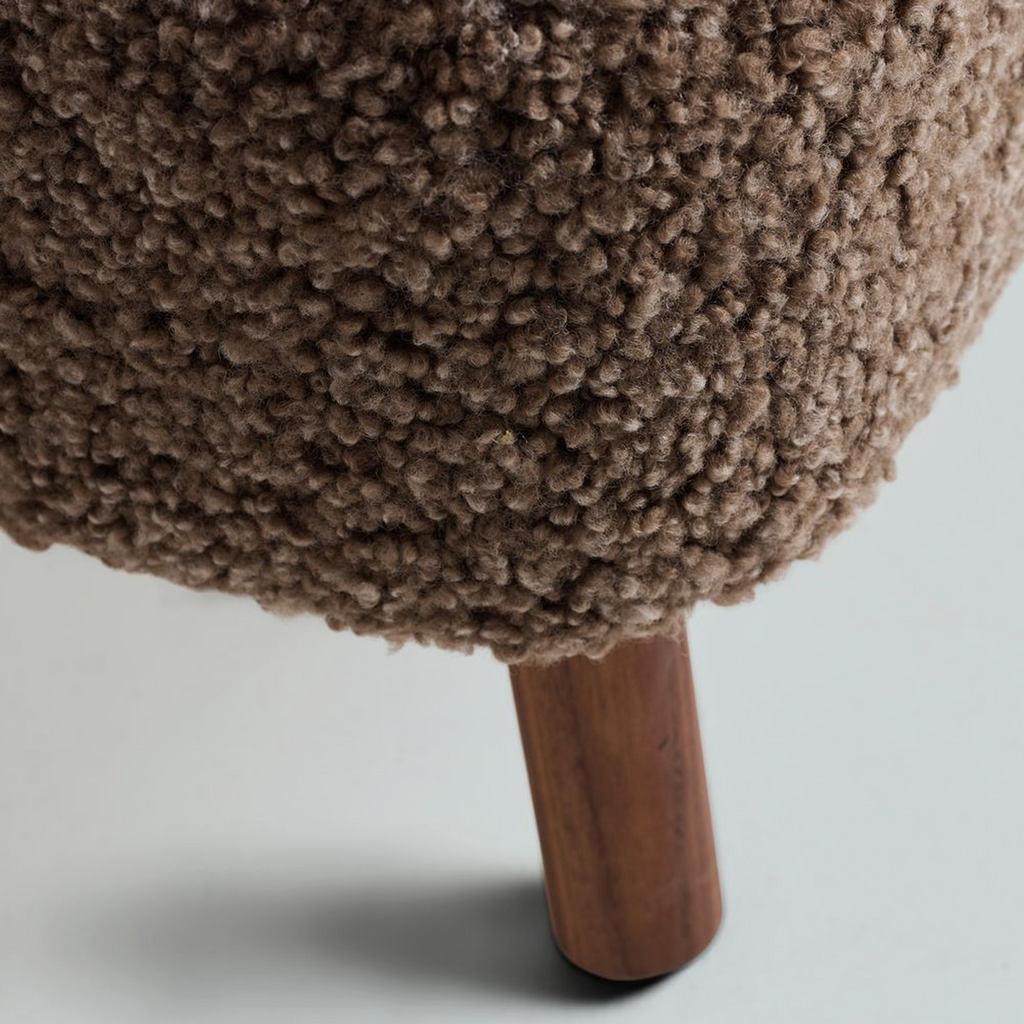 Woolly Footstool