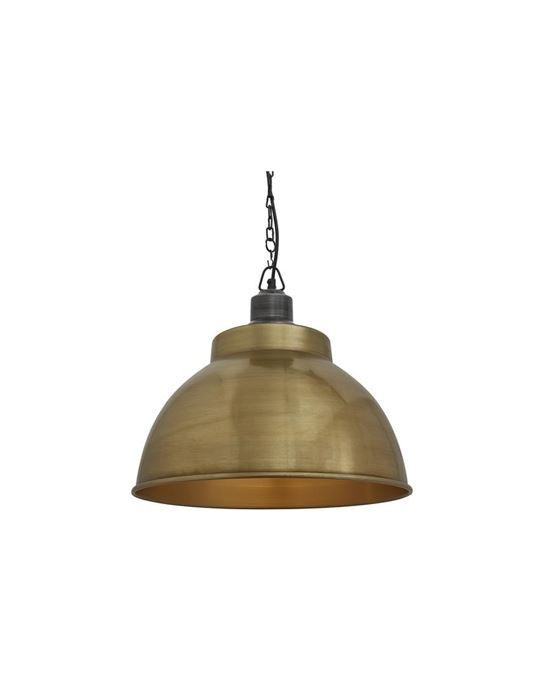Industville Brooklyn Dome Pendant Light - Traditional Fittings