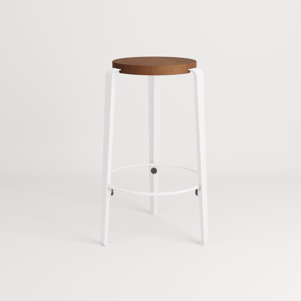 TIPTOE MI LOU Stool - Wooden Seat