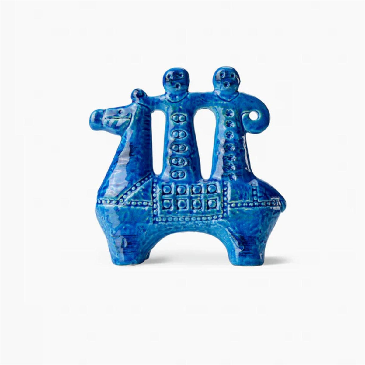 Bitossi Miniature Horseman Figure