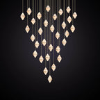 Marc Wood Gem Conical Cluster Pendant Light