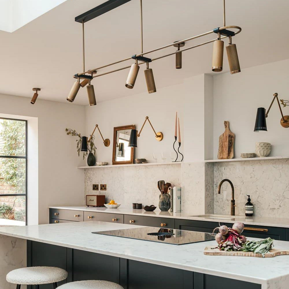 J. Adams Spot Pendant System on Suspension Wire