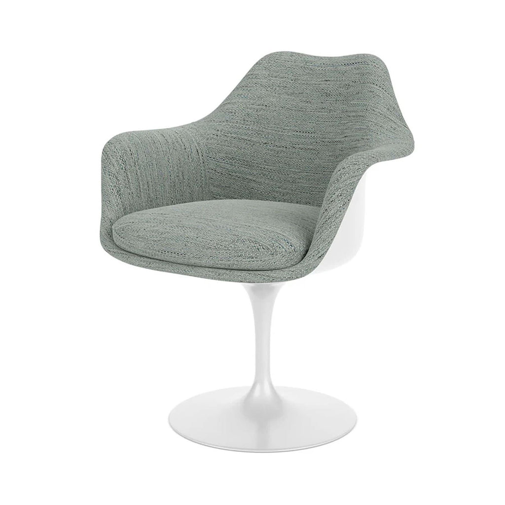Knoll Saarinen Tulip Dining Armchair - Upholstered Inner Shell
