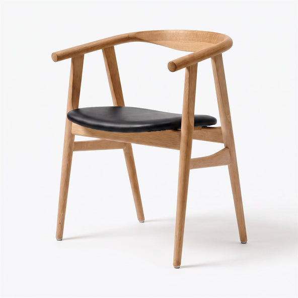 Ex-Display Getama GE 525 Dining Chair - Oak & Sorensen Black