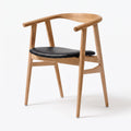 Ex-Display Getama GE 525 Dining Chair - Oak & Sorensen Black