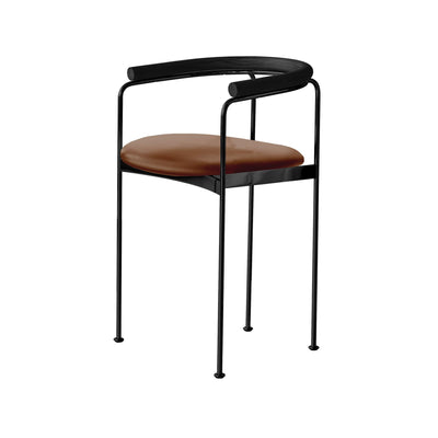 DK3 Baia Counter Stool with Wooden Back