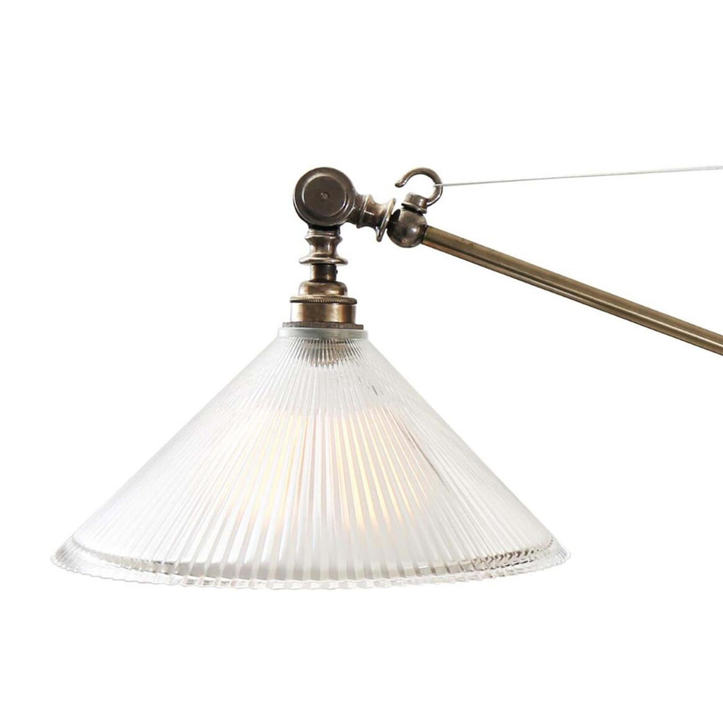 Mullan Lighting Nyx Prismatic Glass Adjustable Wall Light