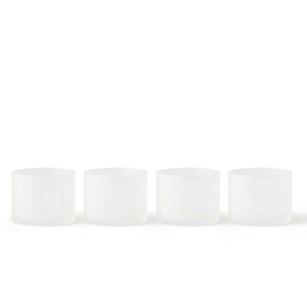 Ferm Living Ripple Low Drink Glasses - Set of 4