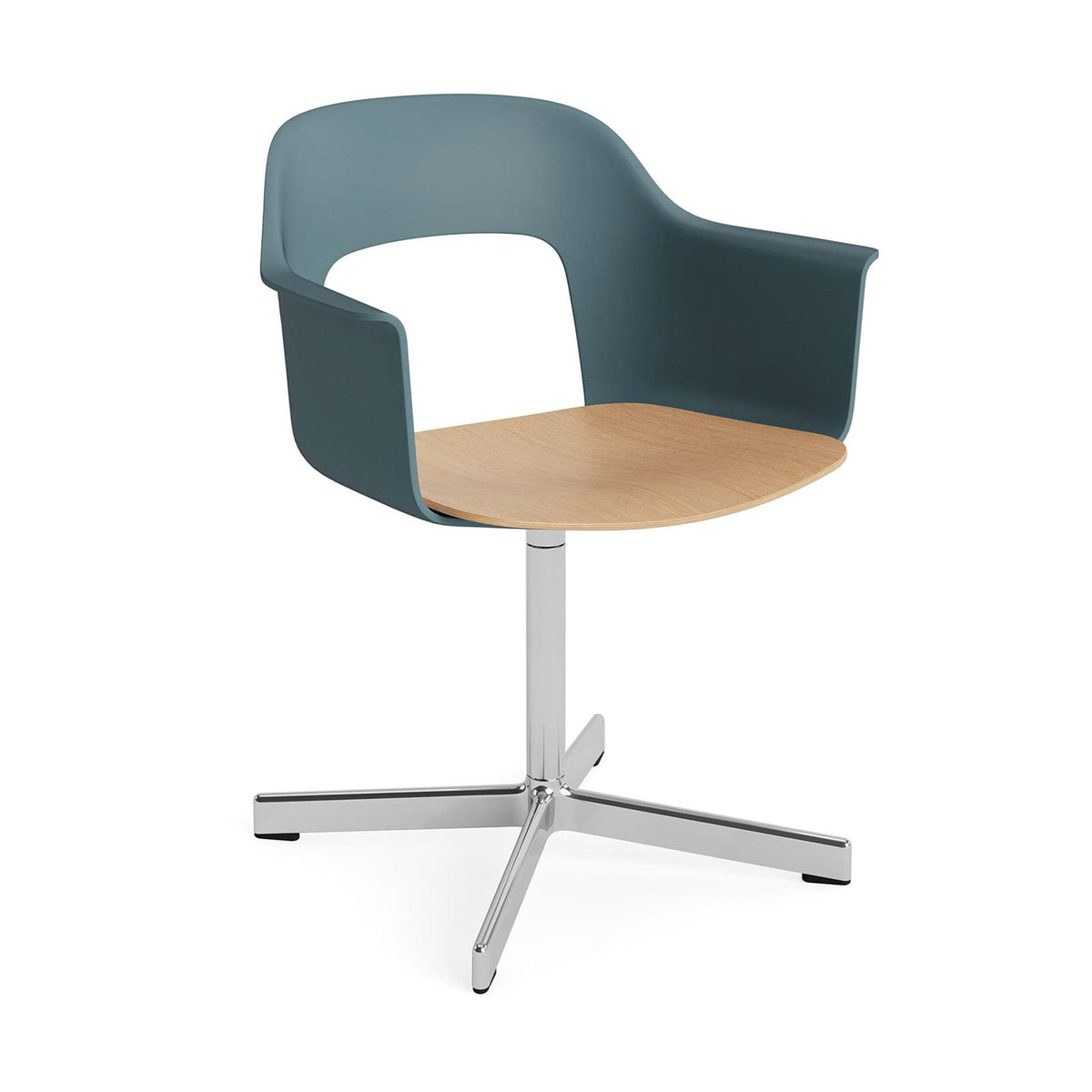HAY Layout Armchair 232 with 4 Star Swivel Base