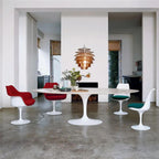 Knoll Saarinen Tulip Dining Armchair - Upholstered Inner Shell
