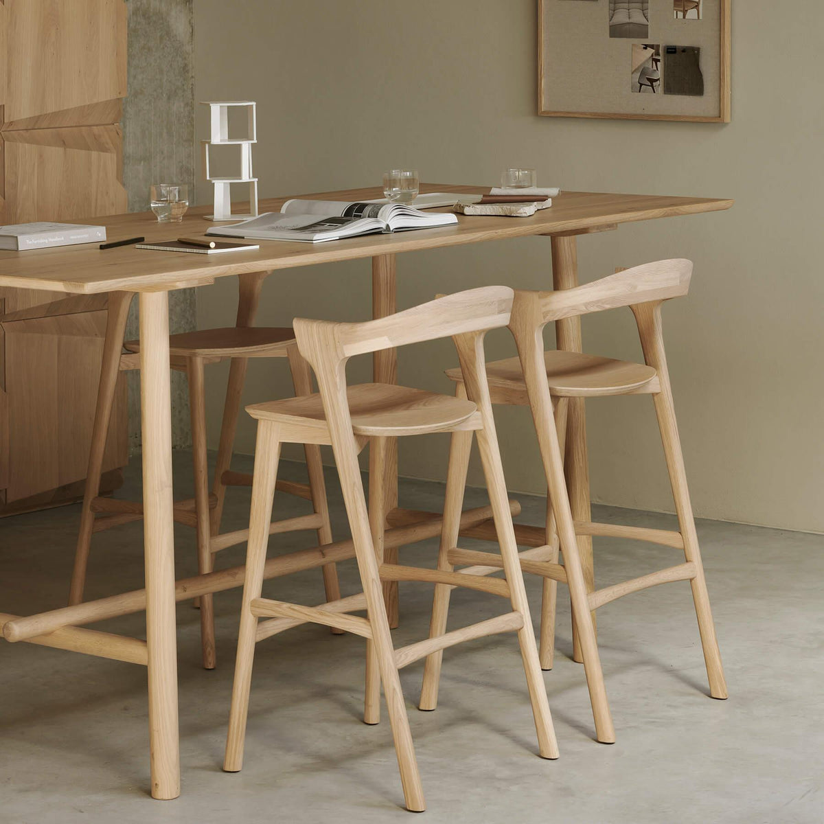 Ethnicraft Bok Bar Stool
