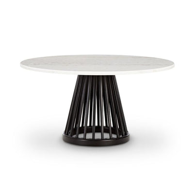 Tom Dixon Fan White Marble Coffee Table