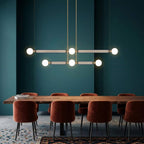 Marc Wood Case 2 Tier Linear Pendant Light