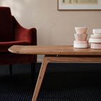Warm Nordic Surfboard Oak Table