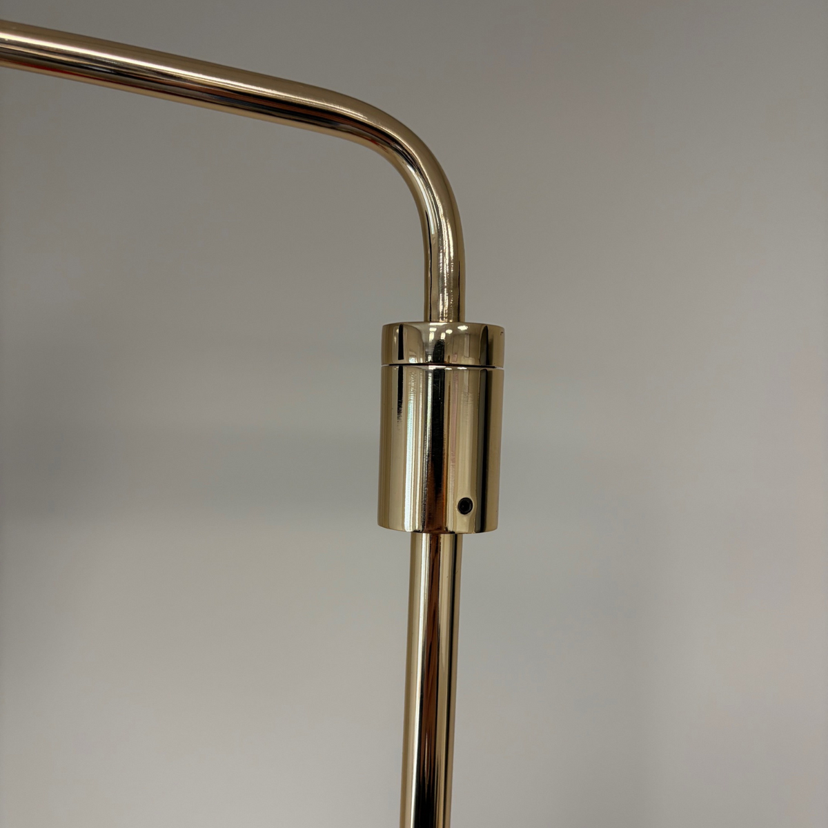 Ex-Display Northern Birdy Swing Floor Lamp - Black / Brass