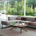 Case Furniture Cross Oval Coffee Table