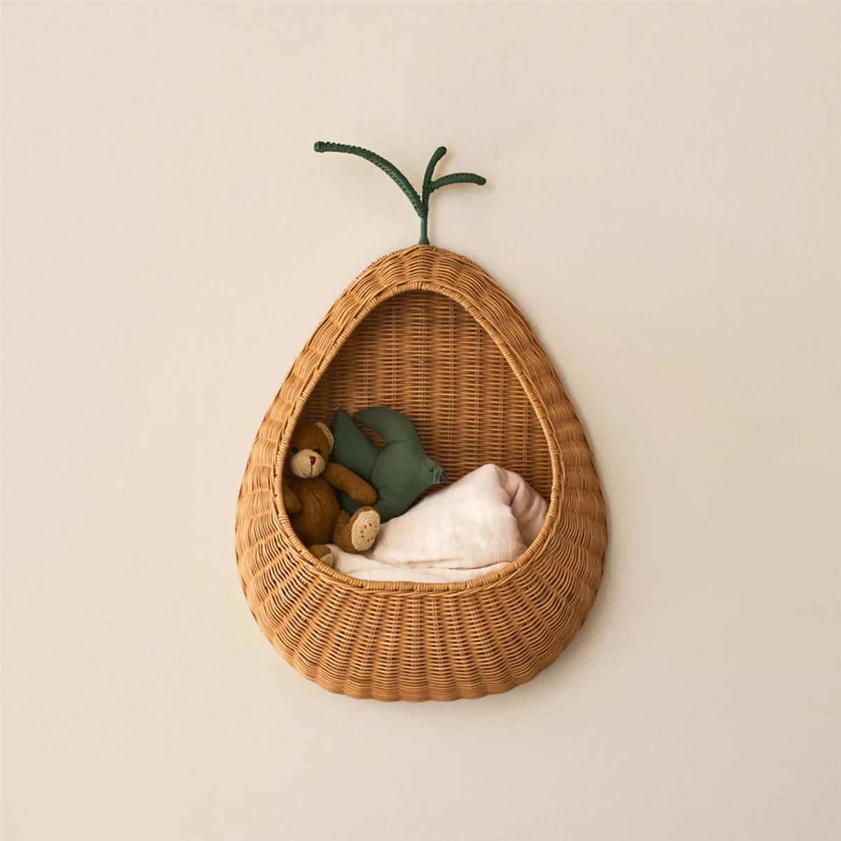 Ferm Living Pear Braided Wall Pocket