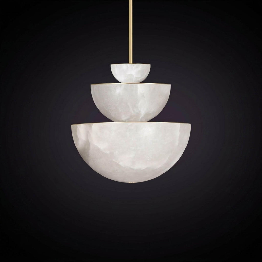 Marc Wood Hemisphere Triple Pendant Light