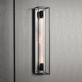 Outlet Buster + Punch Caged Wall Light 2.0 Extra Large - Polished White Marble