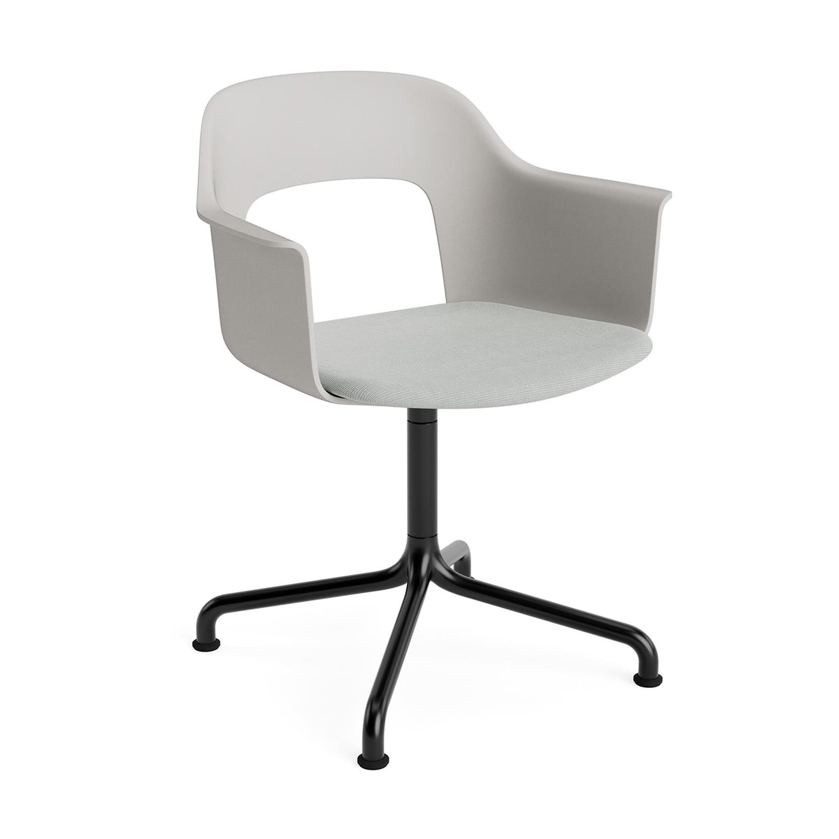 HAY Layout Armchair 253 with 4 Star Swivel Arc Base