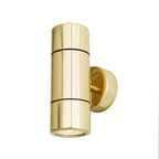 Mullan Lighting Lana Up and Down Brass Wall Light