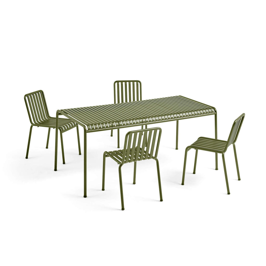 HAY Palissade Garden Dining Set - Medium - Curated by Holloways Of Ludlow