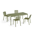 HAY Palissade Garden Dining Set - Medium - Curated by Holloways Of Ludlow