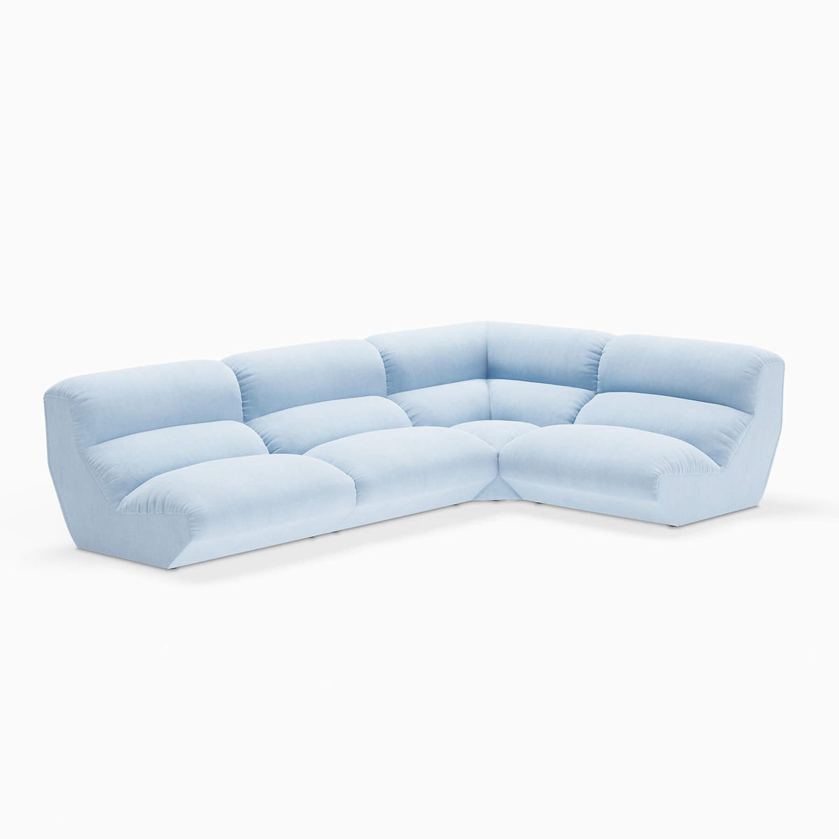&Tradition Hi Lo 3+ Seater Sofa Configuration C