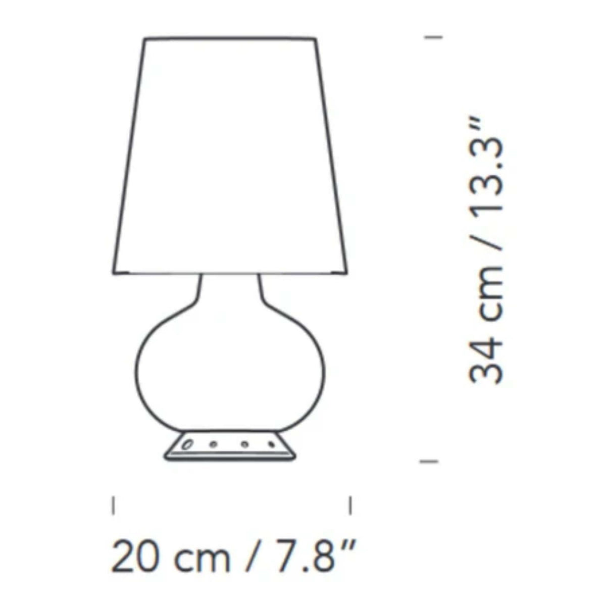 FontanaArte Fontana 1853 Table Lamp