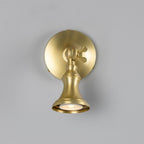 Mullan Lighting Accra Traditional Small Brass Spotlight