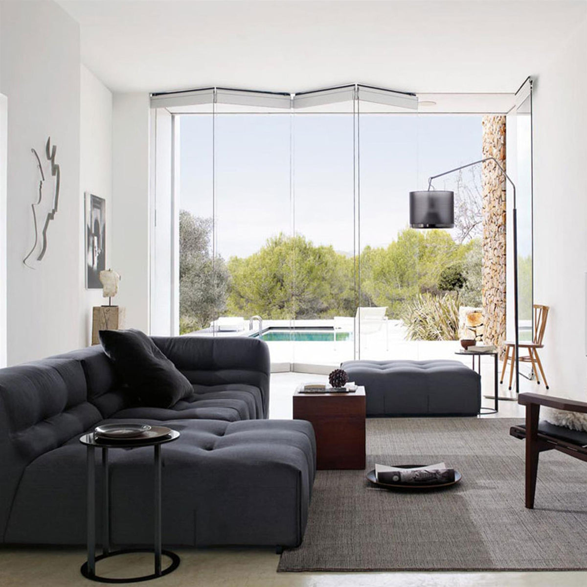 B&B Italia Frank Side Table