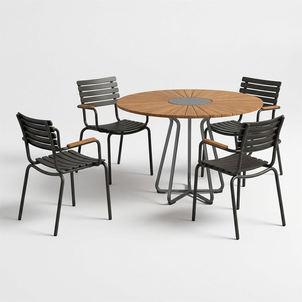 HOUE Round Garden Dining Set  - Small - Curated by Holloways of Ludlow