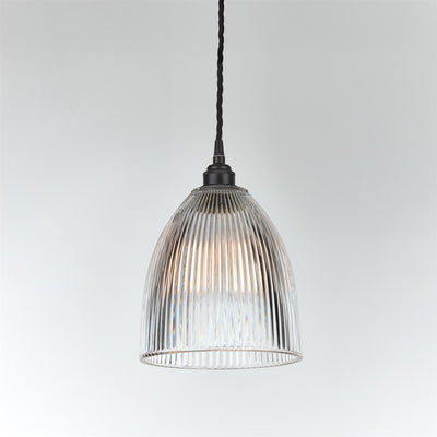 Old School Electric Elongated Prismatic Pendant Light
