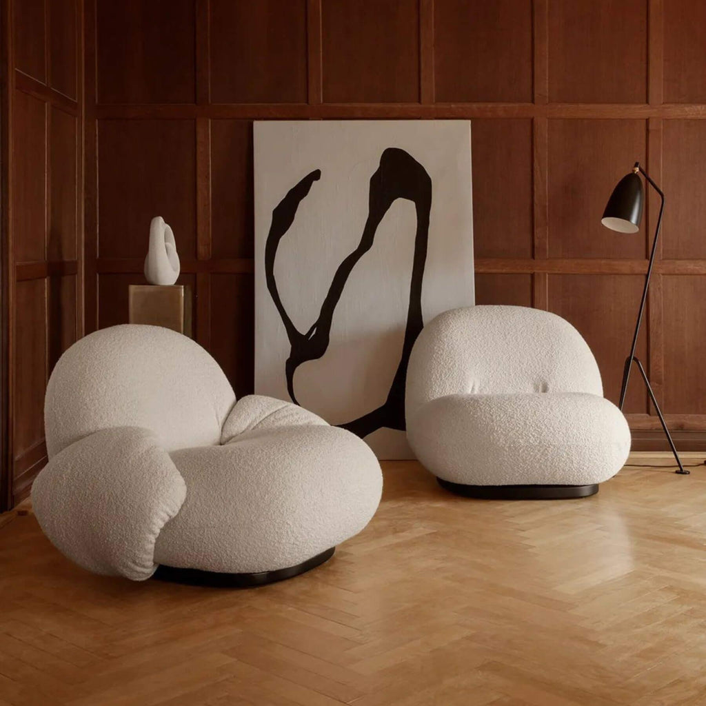 GUBI Pacha Lounge Chair with Armrest