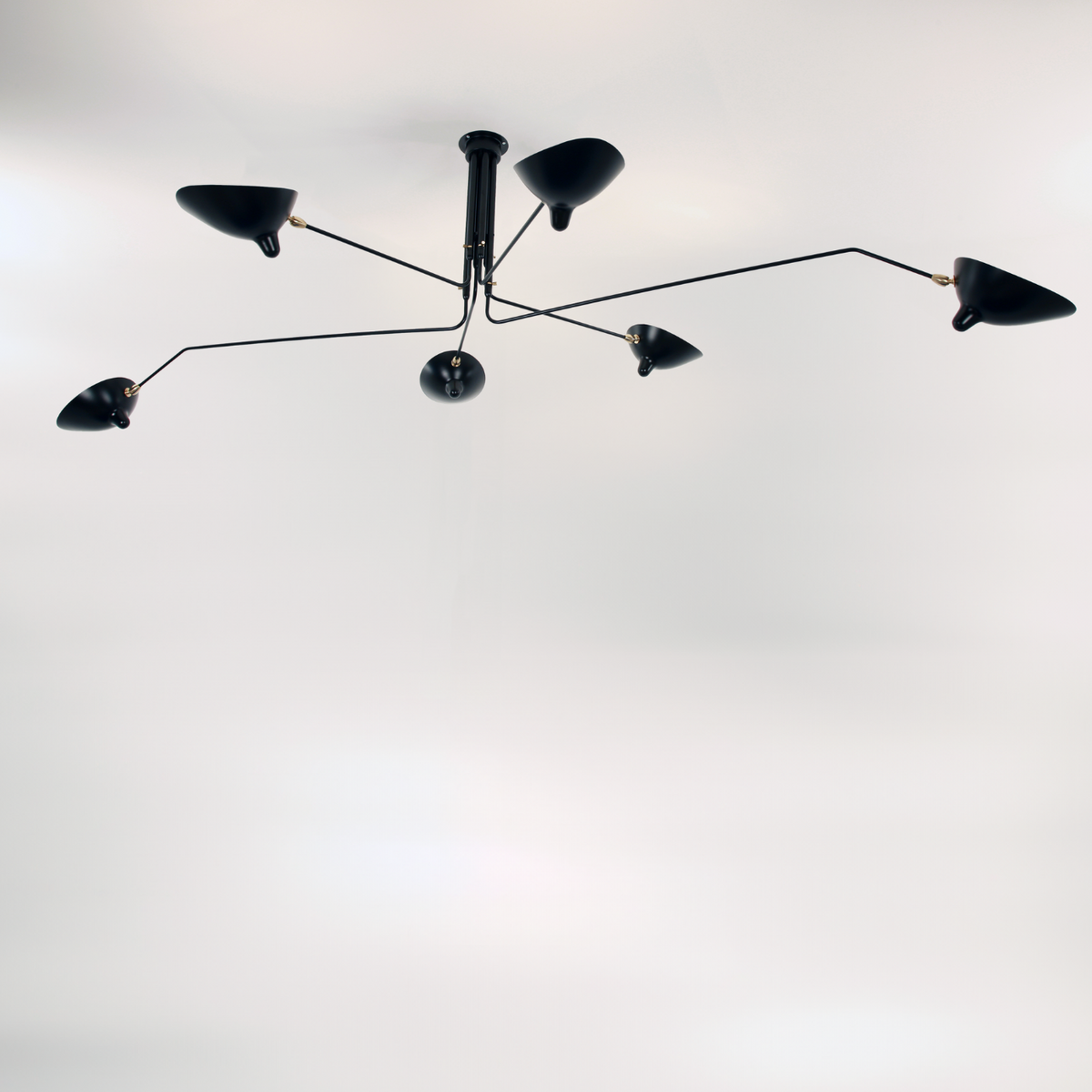 Serge Mouille Plafonnier Pivotants Ceiling Light