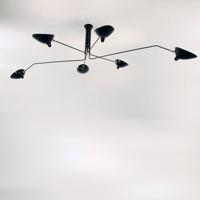 Serge Mouille Plafonnier Pivotants Ceiling Light