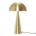 Outlet Hubsch Mush Table Lamp - Tall Brass