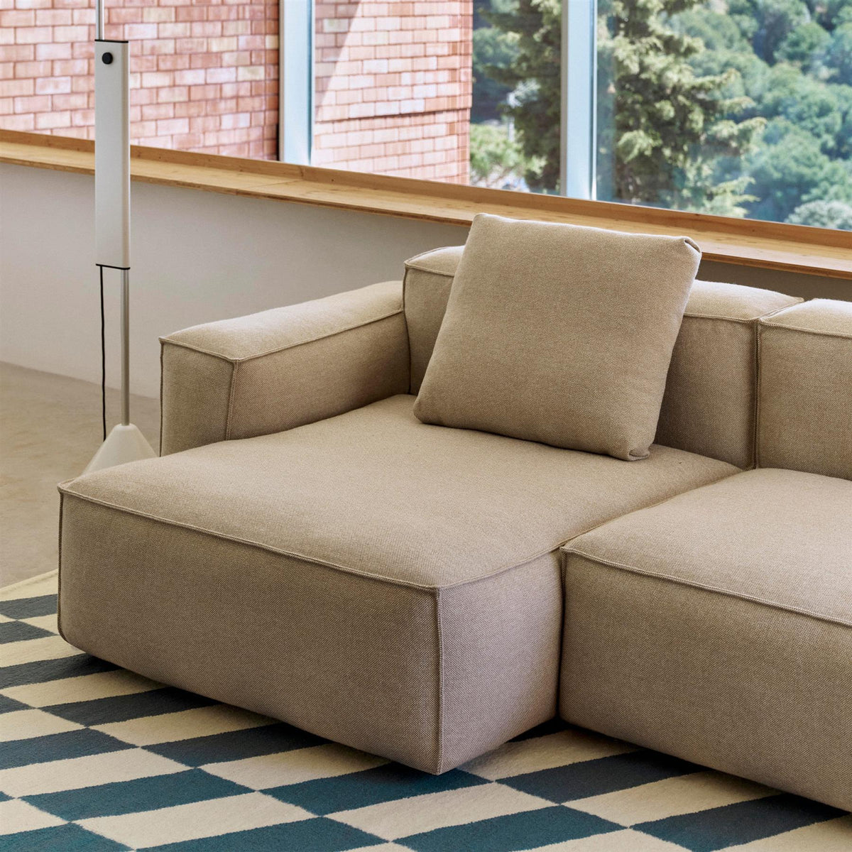 HAY Mags Soft 2+ Seater Sofa Low Armrest with Removable Cover Combination 3 Left