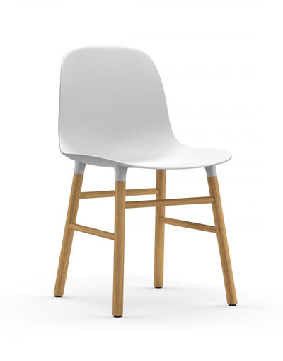 Normann Copenhagen Form Chair with Wooden Legs