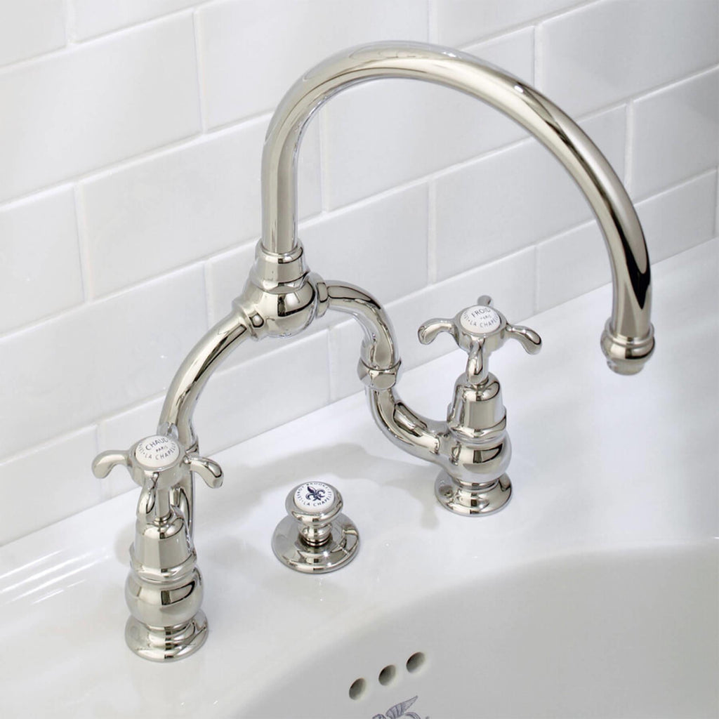 Lefroy Brooks La Chapelle Basin Bridge Mixer FH9000