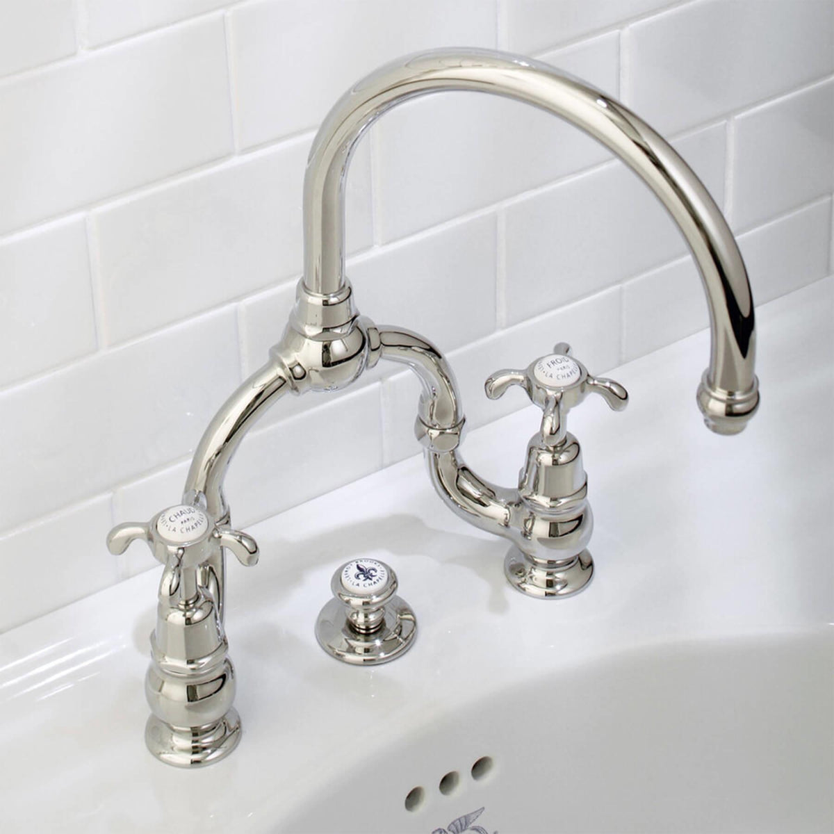 Lefroy Brooks La Chapelle Basin Bridge Mixer FH9000