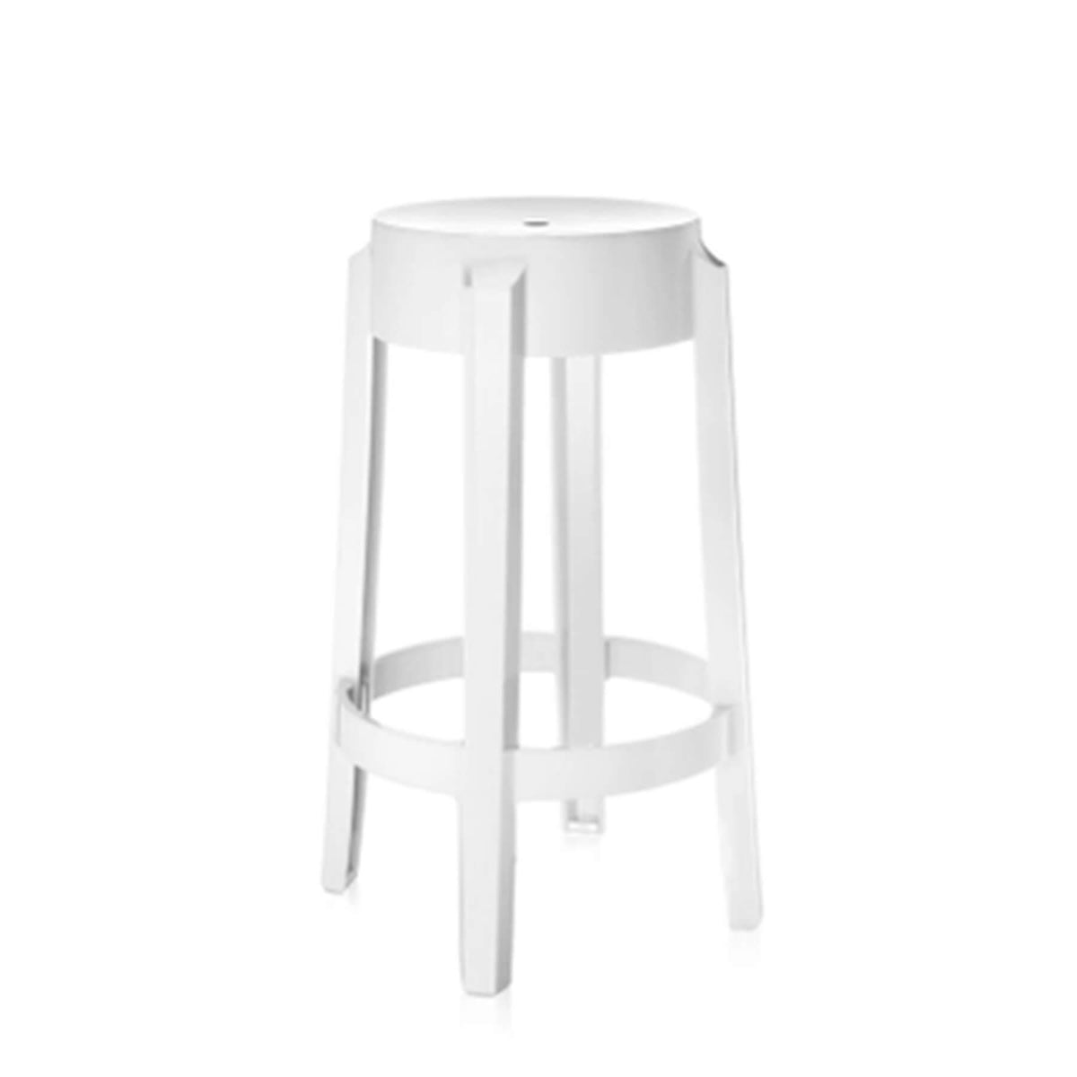 Kartell Charles Ghost Garden Stool