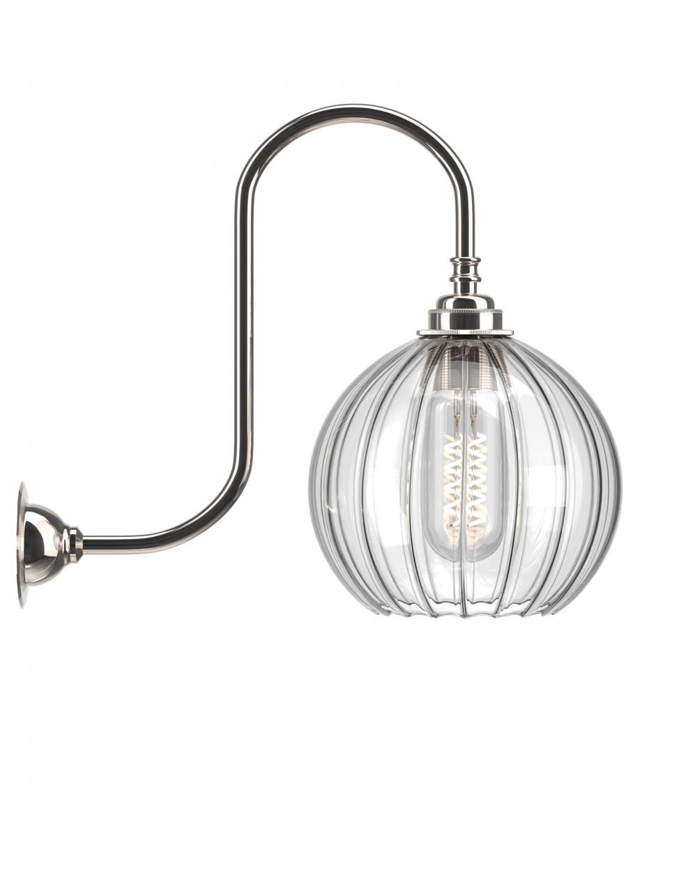 Fritz Fryer Hereford Swan Neck Wall Light