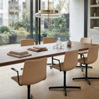 Fredericia Pato Swivel Armchair, Fully Upholstered