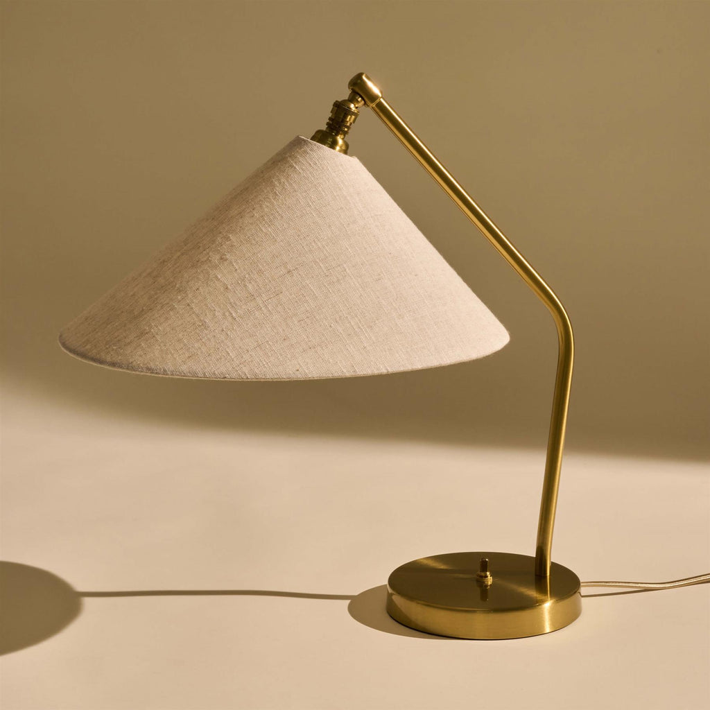 GUBI Grashoppa Lamp with Fabric Shade