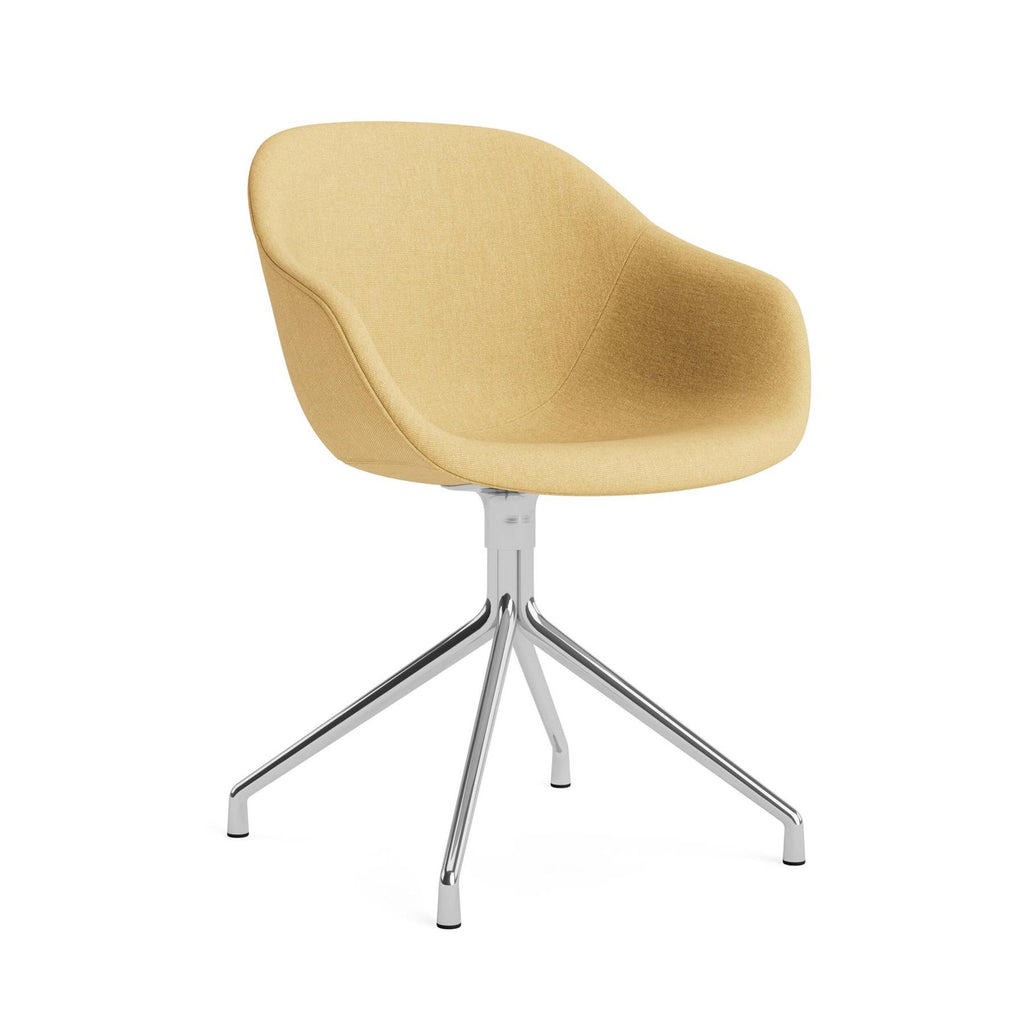 HAY AAC 221 Chair, Upholstered 4 Star Swivel Base Standard Glider
