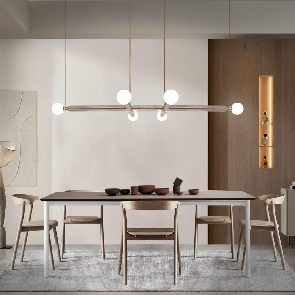 Marc Wood Case Linear Pendant Light